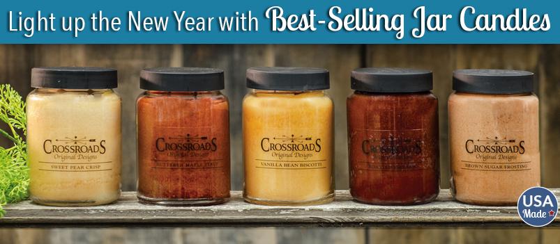 Crossroads Original Design Gourmet Scented Candle - Made in USA
